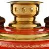 Самовар электрический 2 литра с художественной росписью «Пионы на красном в золоте» формы «Чаша» Самовар электрический 2 литра с художественной росписью «Пионы на красном в золоте» формы «Чаша»