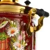 Самовар электрический 10 л. с художественной росписью «Баня» формы «Банка»