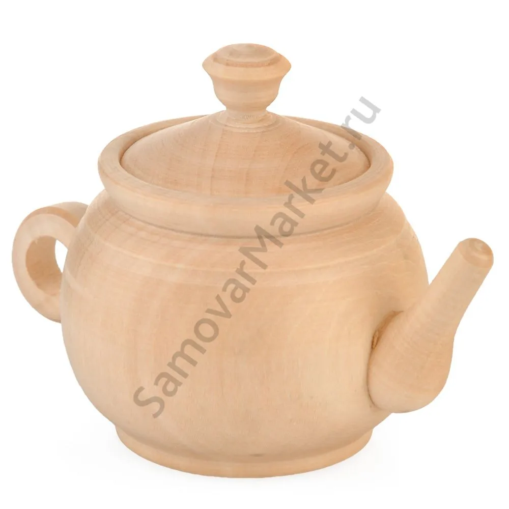 Набор для творчества "Деревянный самовар с чайником" Набор для творчества "Деревянный самовар с чайником"