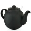 Чайник большой заварочный фарфоровый для самовара, 1,4 литра, «Графит» 