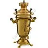 Самовар сувенирный, Олимпийский, золотой