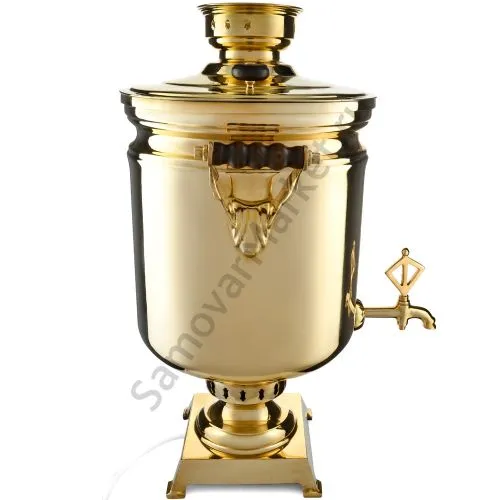 Самовар буфетный электрический 45 литров, золотой