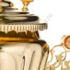 Самовар на дровах 7 литров формы «Рюмка гранная», фигурные ручки, золотой Самовар на дровах 7 литров формы «Рюмка гранная», фигурные ручки, золотой