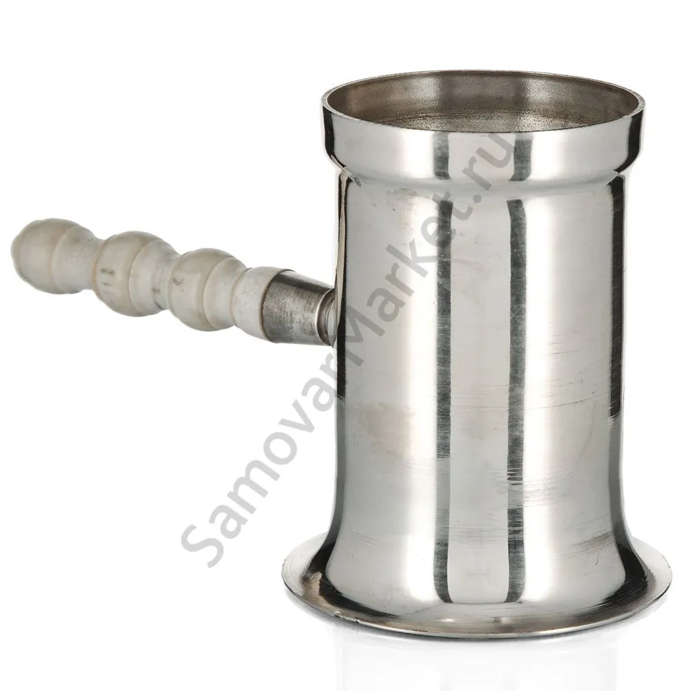 Самовар антикварный на дровах 4 литра формы «Рюмка» Шапошникова, фурнитура кость,посеребрённый Самовар антикварный на дровах 4 литра формы «Рюмка» Шапошникова, фурнитура кость,посеребрённый