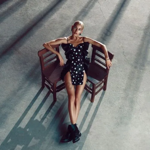 Шелковое черное платье