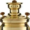 Самовар антикварный на дровах 7,5 литров формы «Банка» Баташевых с медалями, золотой Самовар антикварный на дровах 7,5 литров формы «Банка» Баташевых с медалями, золотой