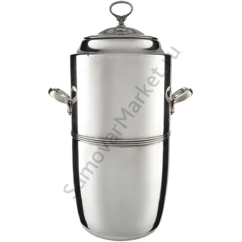 Диспенсер для напитков 14 литров, мельхиор