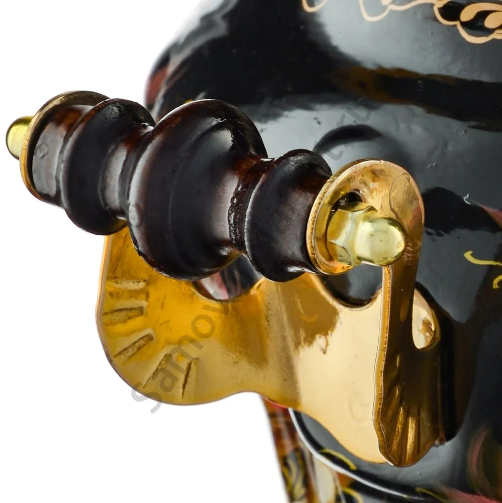 Самовар электрический 2,5 л с автоотключением,худ.росписью «Ромашки с клевером» формы «Груша» Самовар электрический 2,5 л с автоотключением,худ.росписью «Ромашки с клевером» формы «Груша»