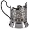 Подстаканник никелированный с чернью «Георгий Победоносец» Подстаканник никелированный с чернью «Георгий Победоносец»