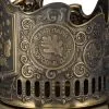 Подстаканник латунный «Банный» Подстаканник латунный «Банный»