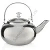 Чайник заварочный 1 литр круглый, нержавеющая сталь