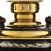 Самовар электрический 2,5 литра с художественной росписью «Ромашки с клевером» формы «Груша» 