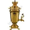 Самовар сувенирный, Олимпийский, золотой