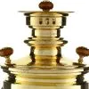 Самовар антикварный на дровах 5,5 литров формы «Банка» Баташевых с медалями, золотой