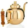 Чайник заварочный для самовара круглый 0,6 литра, золотой Чайник заварочный для самовара круглый 0,6 литра, золотой