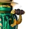 Самовар электрический 3 литра с художественной росписью «Кудрина зелёная» формы «Овал» Самовар электрический 3 литра с художественной росписью «Кудрина зелёная» формы «Овал»