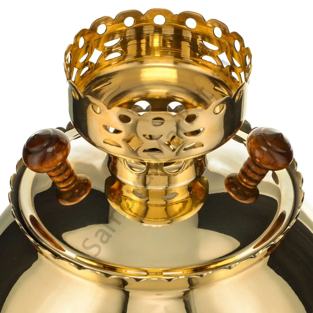 Самовар электрический 3 литра «Золотой петушок», золотой Самовар электрический 3 литра «Золотой петушок», золотой