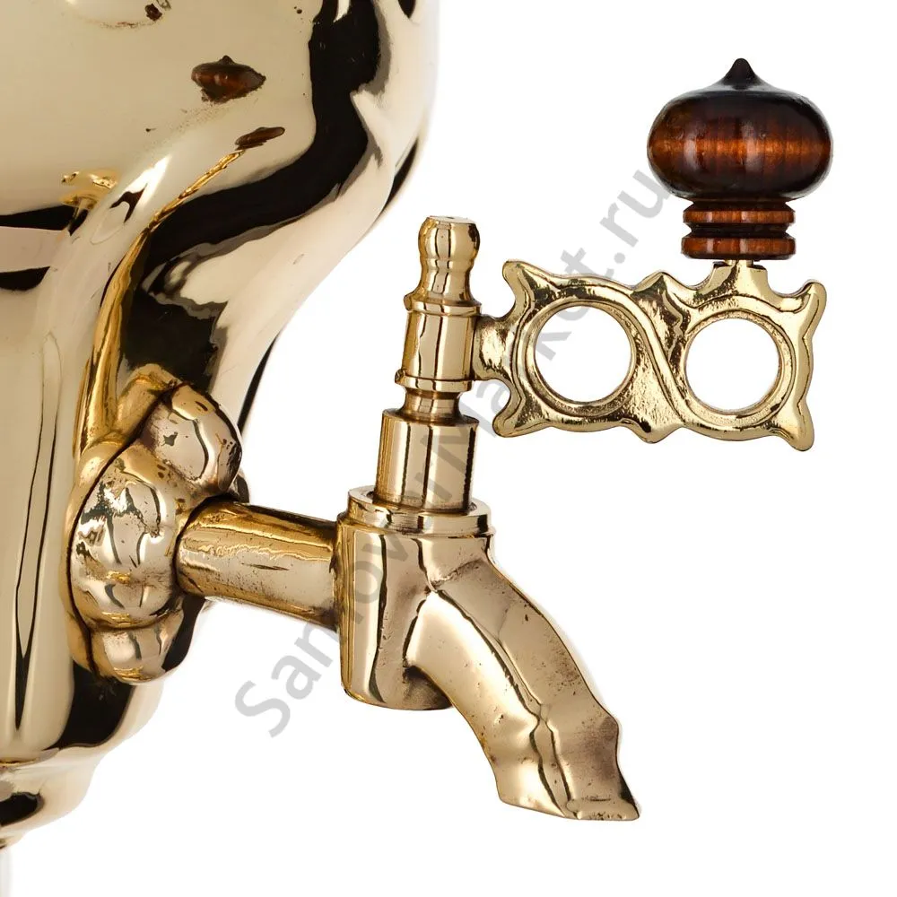 Самовар электрический 3 литра формы «Груша», золотой, категория «Стандарт» Самовар электрический 3 литра формы «Груша», золотой, категория «Стандарт»