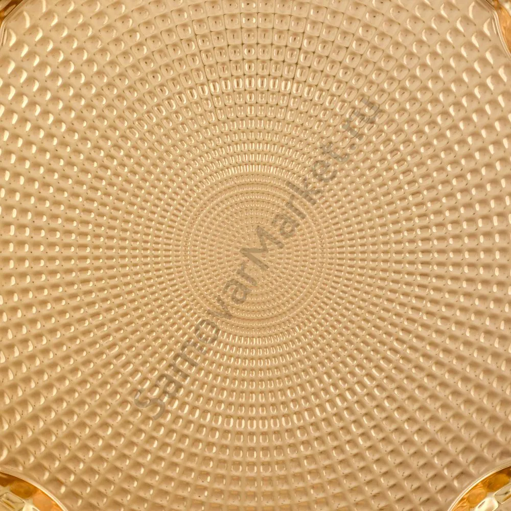 Поднос для самовара круглый, рельефный Поднос для самовара круглый, рельефный