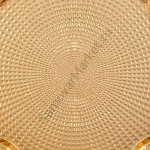 Поднос для самовара круглый, рельефный