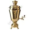 Самовар на дровах 7 литров формы «Рюмка», золотой, категория «Люкс» Самовар на дровах 7 литров формы «Рюмка», золотой, категория «Люкс»