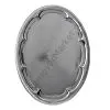 Поднос для самовара овальный, серебристый (Китай) Поднос для самовара овальный, серебристый (Китай)