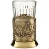 Самовар на дровах 7 литров формы «Банка» в наборе из 7 предметов
