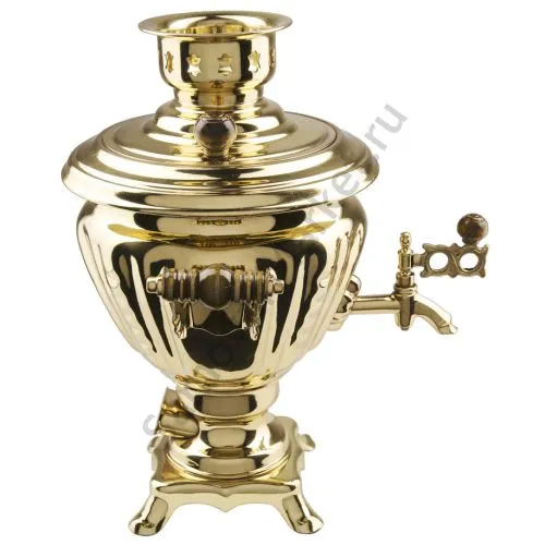 Самовар электрический 2 литра формы «Чаша», золотой, категория «Стандарт» Самовар электрический 2 литра формы «Чаша», золотой, категория «Стандарт»