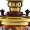 Самовар электрический 2 литра с художественной росписью «Жостово на коричневом» формы «Чаша» Самовар электрический 2 литра с художественной росписью «Жостово на коричневом» формы «Чаша»