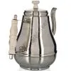 Чайник заварочный для самовара большой 1 литр, фурнитура кость, серебристый Чайник заварочный для самовара большой 1 литр, фурнитура кость, серебристый
