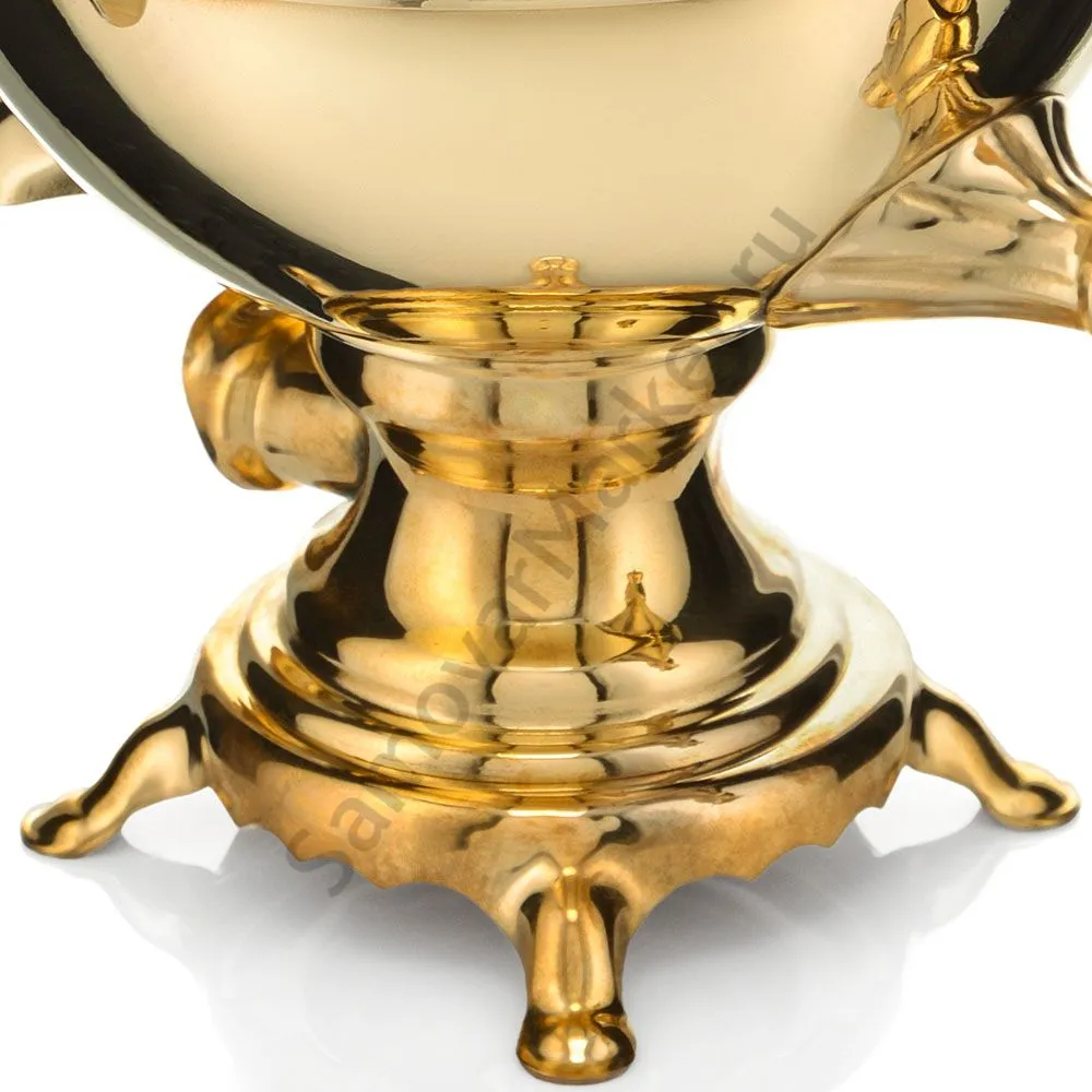 Самовар электрический 3 литра «Золотой петушок», золотой Самовар электрический 3 литра «Золотой петушок», золотой