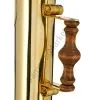 Труба для самовара золотая с состаренной деревянной ручкой в ассортименте  Труба для самовара золотая с состаренной деревянной ручкой в ассортименте
