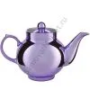 Чайник заварочный фарфоровый для самовара с фиолетовым напылением 