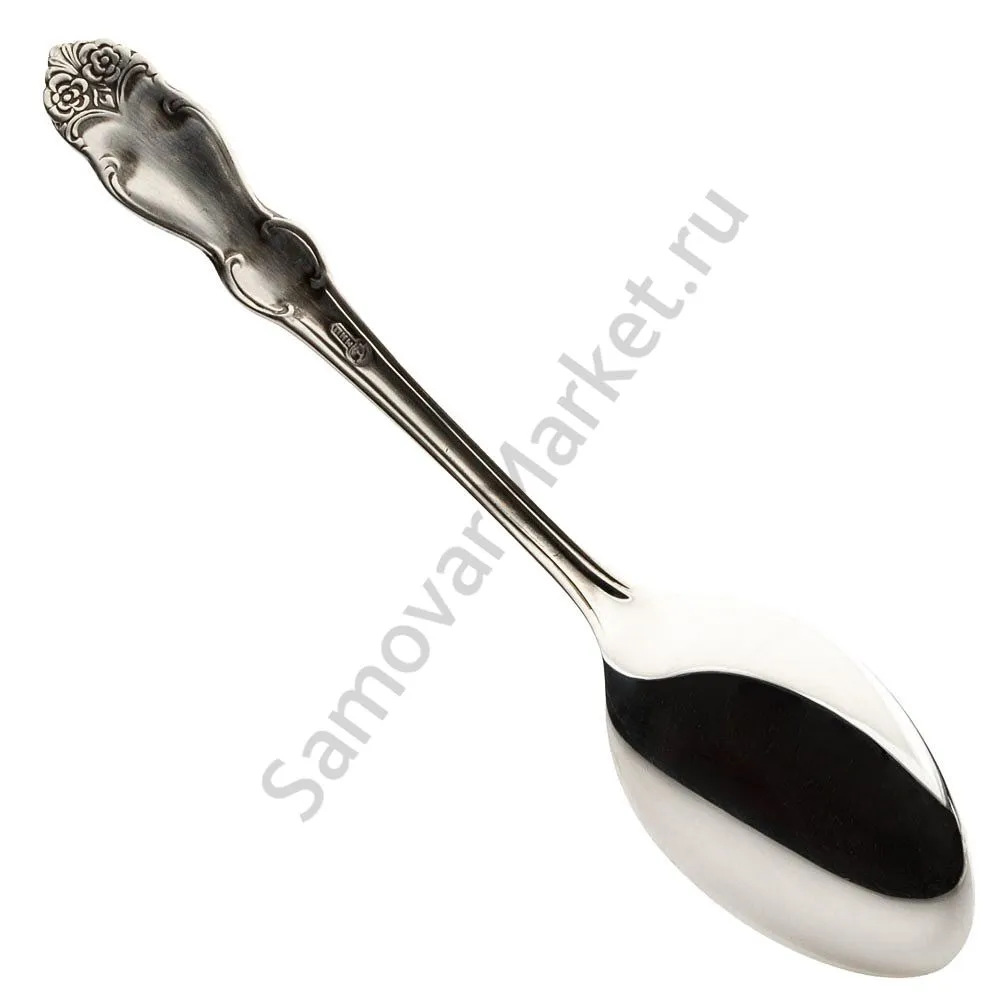 Ложка чайная «Герб РФ», посеребрённая Ложка чайная «Герб РФ», посеребрённая
