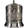 Подстаканник никелированный с чернью «Москва» Подстаканник никелированный с чернью «Москва»