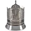 Подстаканник никелированный с чернью «Спасская башня» Подстаканник никелированный с чернью «Спасская башня»