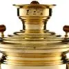 Самовар антикварный на дровах 6,5 литров формы «Банка» ТулПромТорг, золотистый Самовар антикварный на дровах 6,5 литров формы «Банка» ТулПромТорг, золотистый