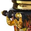 Самовар электрический 1,5 литра с худ. росписью «Осенний виноград в золоте» формы «Тюльпан»