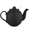 Чайник большой заварочный фарфоровый для самовара, 1,4 литра, «Графит» 