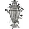 Самовар антикварный на дровах 3,3 литра формы «Рюмка с колоннами» Тул.Патрон.Завод, серебристый Самовар антикварный на дровах 3,3 литра формы «Рюмка с колоннами» Тул.Патрон.Завод, серебристый