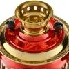 Самовар электрический 3 литра с художественной росписью «Кудрина красная» формы «Овал»