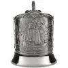 Подстаканник никелированный с чернью «Пётр и Феврония»