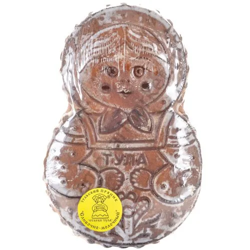 Пряник «Матрешка», начинка варёная сгущёнка, 400 гр.