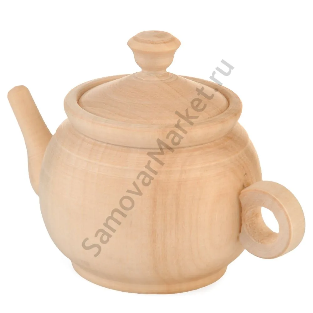 Набор для творчества "Деревянный самовар с чайником" Набор для творчества "Деревянный самовар с чайником"