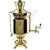 Самовар комбинированный 7 литров формы «Банка», золотой, категория «Люкс» Самовар комбинированный 7 литров формы «Банка», золотой, категория «Люкс»
