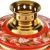 Самовар электрический 10 литров с худ. росписью «Пионы на красном в золоте» формы «Банка» Самовар электрический 10 литров с худ. росписью «Пионы на красном в золоте» формы «Банка»