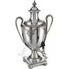 Самовар сервировочный, антикварный 2,4 литра «Ампир», серебрение
