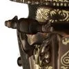 Самовар антикварный комбинированный 7 л. формы «Рюмка гранная» Баташева, с трубой, травление по меди Самовар антикварный комбинированный 7 л. формы «Рюмка гранная» Баташева, с трубой, травление по меди