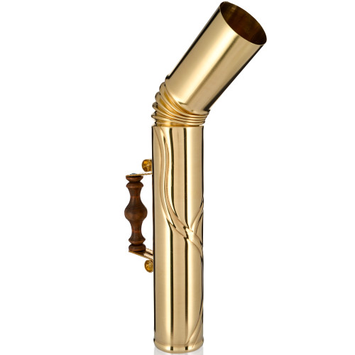 Труба ЛАТУНЬ 65 состаренная ручка 