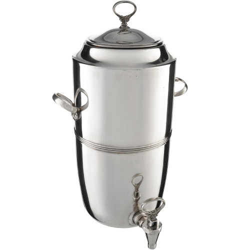 Диспенсер для напитков 14 литров, мельхиор